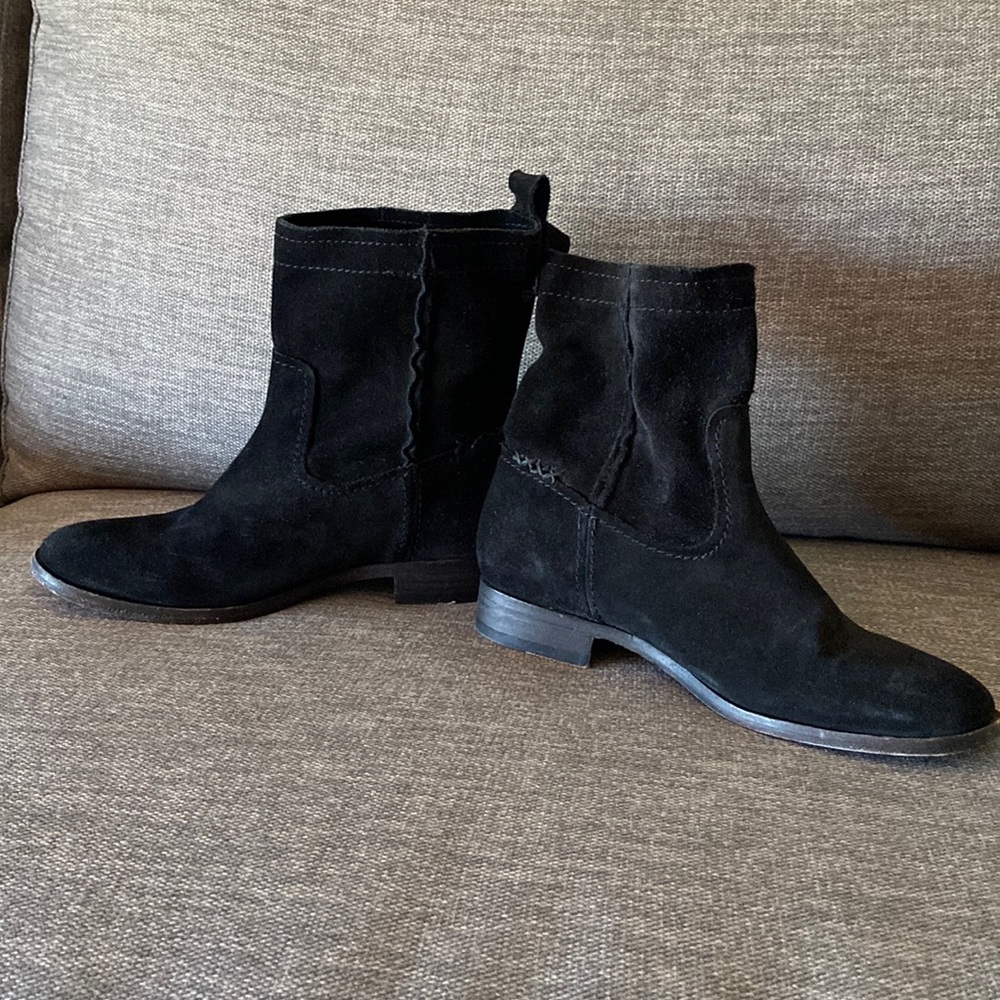 Frye suede booties
